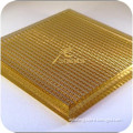 laminated glass with metal mesh